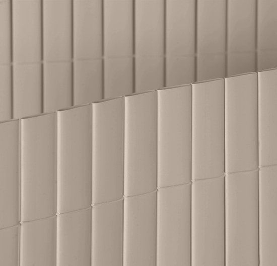 Intergard Tuinscherm kunststof grijs - 2x3m