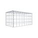 Gabionne d'attelage type 3 80 cm x 40 cm x 40 cm (L x H x P), maille 10 cm x 10 cm, spirale