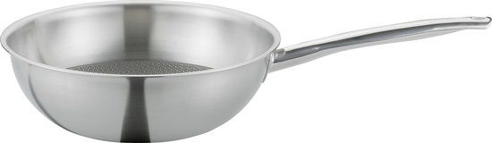 SPRING Vulcano Cut Resist Wok - 28 cm - RVS - PFAS-vrij