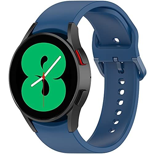 Telabranx Sport Band - Blauw - voor Samsung Galaxy Watch 4 (40/44mm) en Classic (42/46mm)