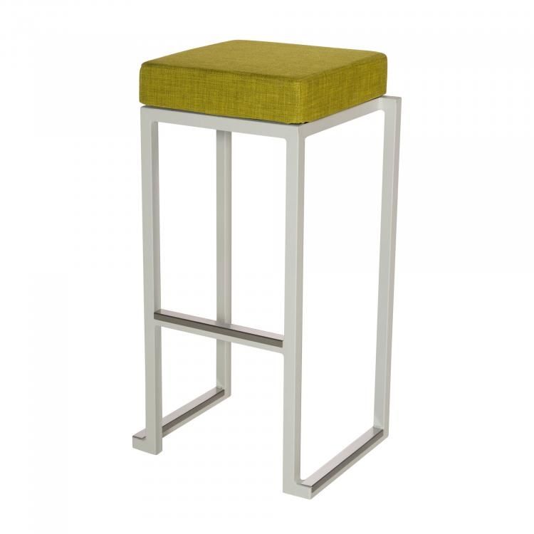 Barkruk Kubo Smart Bar - Wit/Lime - 4 stuks