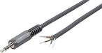 TRU COMPONENTS 1578956 Prise jack 3,5 mm, droit Nombre de pôles : 4 Stéréo Noir 1 pièce(s)