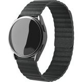 Strap-it Samsung Bracelet cuir loop Samsung Galaxy Watch 6 - 40mm (noir)