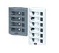 Blue Sea Systems BSS Schakelpaneel WD 12V CLB 4-Voudig Grijs