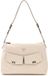 GUESS Blake Hobo Schoudertas Bone Logo Crème