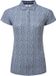 Footjoy Polo Animal Print Dames Blauw Korte Mouw