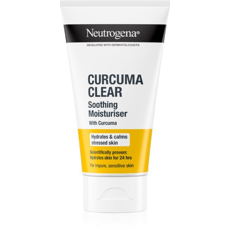 Neutrogena Curcuma Clear Soothing Moisturiser - Hydratační A Zklidňující Pleťový Krém