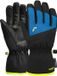 Reusch Vingerhandschoenen Wonder R-TEX® XT Junior Zwart-Meerkleurig Unisex Kinderen Maat 6
