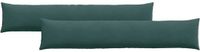 vidaXL - Zitkussens - 2 stuks - Donkergroen - 200 x 40 cm - Corduroy stof