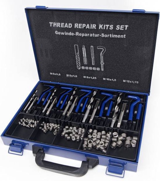 HBM UNC schroefdraad reparatieset