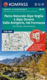 89 KOMPASS Wanderkarte 89 Parco Naturale Alpe Veglia e Alpe Devero, Valle Antigorio, Val Formazza, Val Divedro, Domodossola 1:50.000