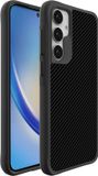 iMoshion Hoesje Samsung Galaxy A55 - Rugged Hybrid Carbon Case - Zwart