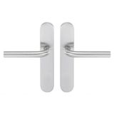 Bricard Tempo 66459 New Wave Poignée pour porte intérieure sans clé, Acier inoxydable