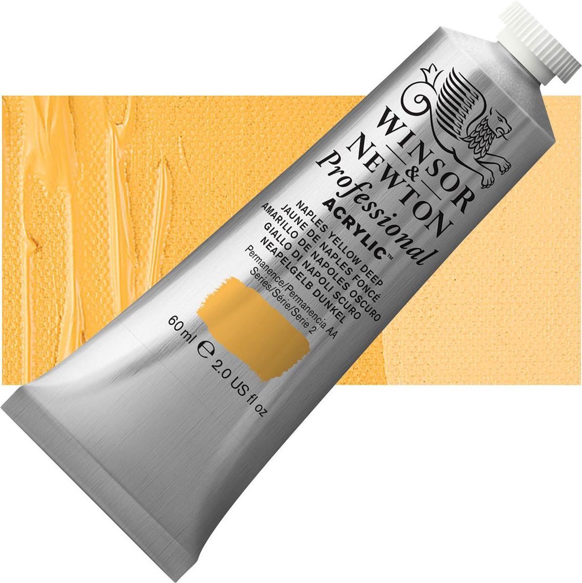 Winsor & Newton Professional Acrylic Tube - Naples Yellow Deep (425) 60 ml