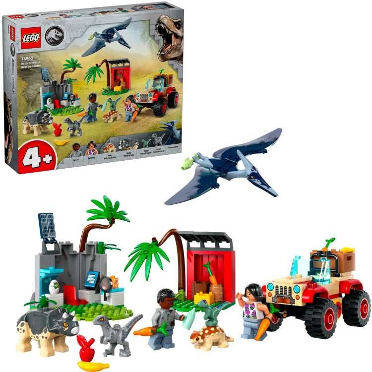 LEGO Jurassic World - Reddingscentrum voor babydinosaurussen 76963