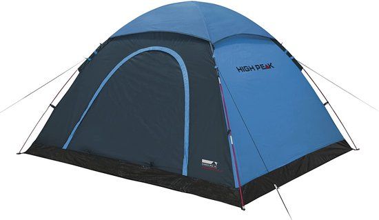 High Peak Monodome XL Koepeltent - 4-Persoons - Blauw