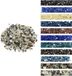 VEVOR Vuurglas 4,5 KG Glassteen 12,7MM Decoratieve Steen Goud/Transparant/Koperkleur