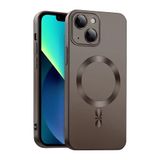 ICOVERI Magnetische TPU-gel beschermhoes, compatibel met iPhone 14 Plus, metallic effect, mat, compatibel met Magsafe, camerabescherming, displaybescherming, militaire kwaliteit, flexibel TPU