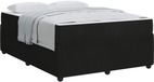 vidaXL Bedframe Zwart Stof 140 x 200 cm