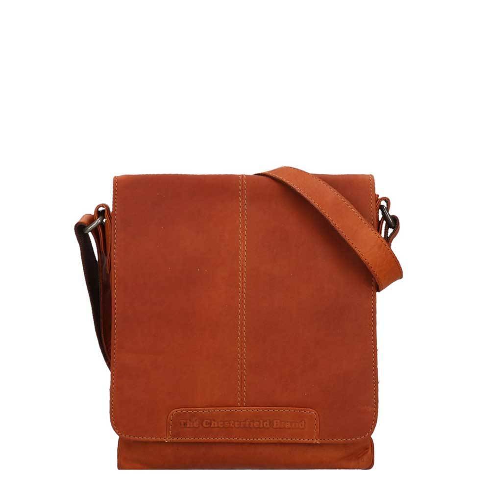 The Chesterfield Brand Bodin Shoulderbag cognac Bruin