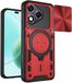 Techsuit HONOR Hoesje geschikt voor HONOR 400 Lite - Techsuit CamGuard Pro Back Cover - Rood