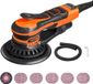 Vevor Excentrische Schuurmachine 6'' Handschuurmachine 10 Stuks Schuurpapier 6 Variabele Snelheid