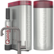 Quooker COMBI+ & Quooker Flex Square Gunmetal & Quooker CUBE