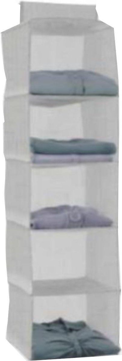 Compactor organizer Boston 30 x 105 cm - grijs