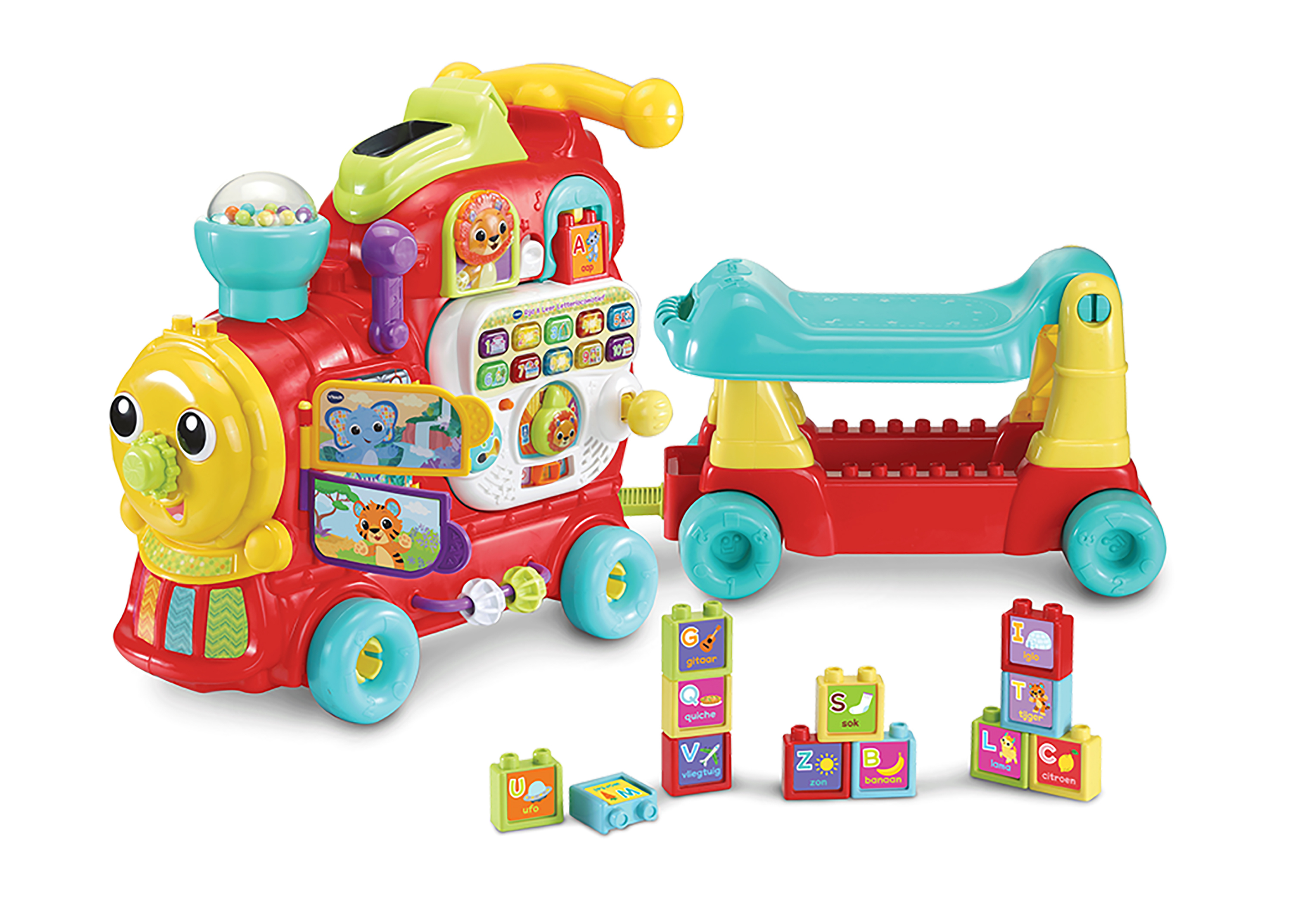 VTech Rijd &amp; Leer Letterlocomotief