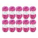 Gründl Viltwol kleur, Oeko-Tex gecertificeerd, 100% scheerwol om te vilten, 50 g / 50 m, naalddikte: 8-9, 10 bollen à 50 g), oranje-fuchsia-paars meerkleurig