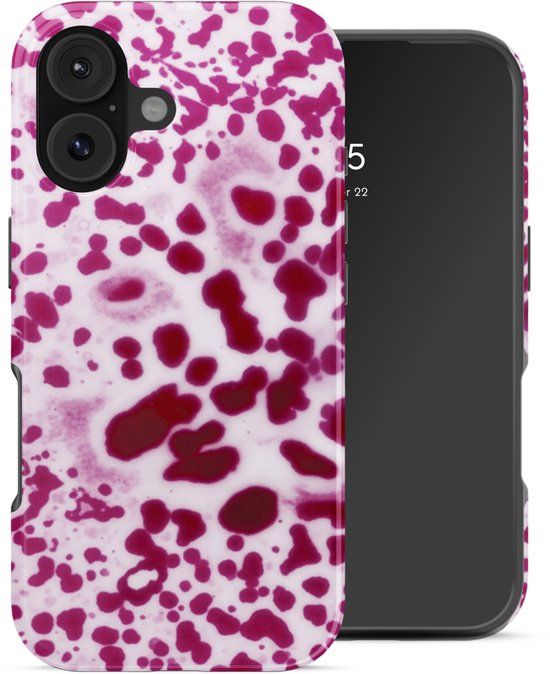Selencia Hoesje - Geschikt voor Apple iPhone 17 - Backcover - Cosmic Orchid
