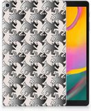 B2Ctelecom Samsung Galaxy Tab A 10.1 (2019) Uniek Tablethoesje Salamander Grey