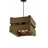 Theluz 795/25 Plafondverlichting Walnoot E27 LED