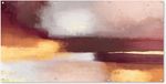 Poster de jardin - Abstrait Pastel Peinture Or Paillettes - 160x80 cm - Poster extérieur