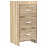 vidaXL Dressoir Sonoma Eiken 40 x 36 x 80 cm Bewerkt hout