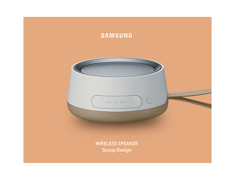 Samsung EO-SG510 - Draagbare Bluetooth Speaker - Wit/Bruin