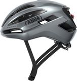 ABUS TAIPAN LED fietshelm graphite silver L - 57-61 cm
