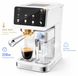 StarTech Espressomachine - Italiaans model - 20 bar druk - 1,5 liter waterreservoir - Touchscreen - Automatische melkopschuimer - 6 koffieprogramma's - Voor thuisgebruik