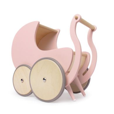 Kinderfeets Poppenwagen - Roze