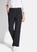 Goldner Jerseybroek VERA in tweedlook - zwart / gedess. - Maat 44