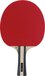 Dunlop tafeltennisbatje Flux - Rood - Kwaliteit 5 - 2 mm rubber