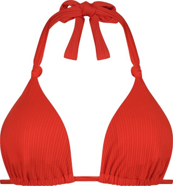 Beachlife Fiery Red triangel bikinitop