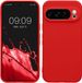 kwmobile telefoonhoesje geschikt voor Google Pixel 10 Pro - Hoesje voor smartphone - Precisie camera uitsnede - In klassiek rood