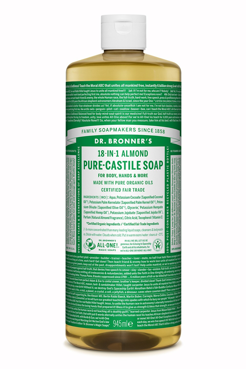 Dr.Bronner's 18-IN-1