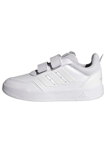 adidas Tensaur Sport 3.0 Hook And Loop Kids Shoes, Ftwr White/Ftwr White/Grey One, 37 1/3 EU