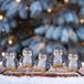 Lumineo Lichtsnoer - 5 verlichte pinguins - LED - Koel wit licht - Voor buiten - IP44
