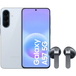 Samsung Galaxy A57 256GB Lichtblauw 5G + Samsung Galaxy Buds4 Zwart