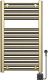 Wiesbaden Elara Elektrische Radiator Smart WiFi 76,6 x 45 cm - Geborsteld Messing