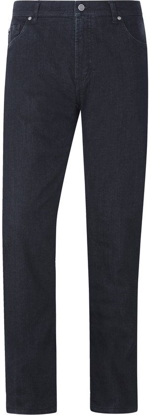 Jan Vanderstorm herren Thermojeans - 34 - donkerblauw - Plus Size