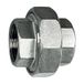 Oplosbare RIEGLER Oplosbare dubbele schroefdraadstapel, conisch dichtend, G 1 1/2 i., SW1 76, SW2 56, werkdruk max. 10 bar, roestvrij staal 1.4408